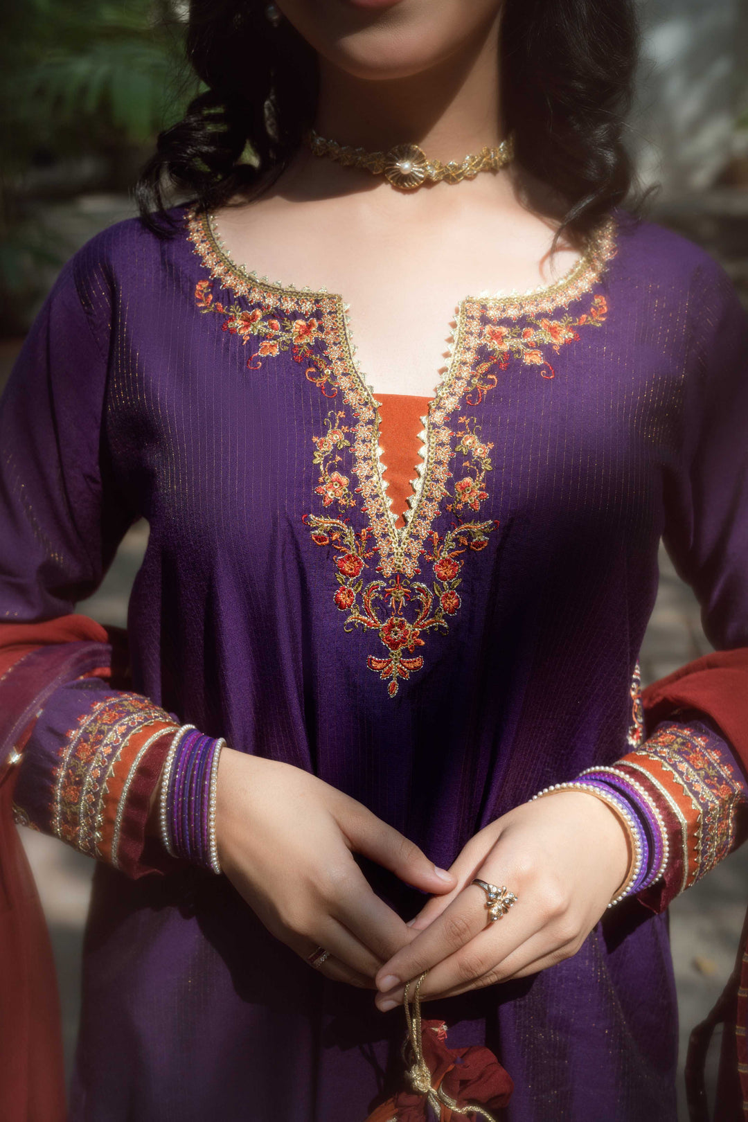 Omal by Komal Pret 3 Piece Cotton Susi Suit Bahaar - Festive Collection