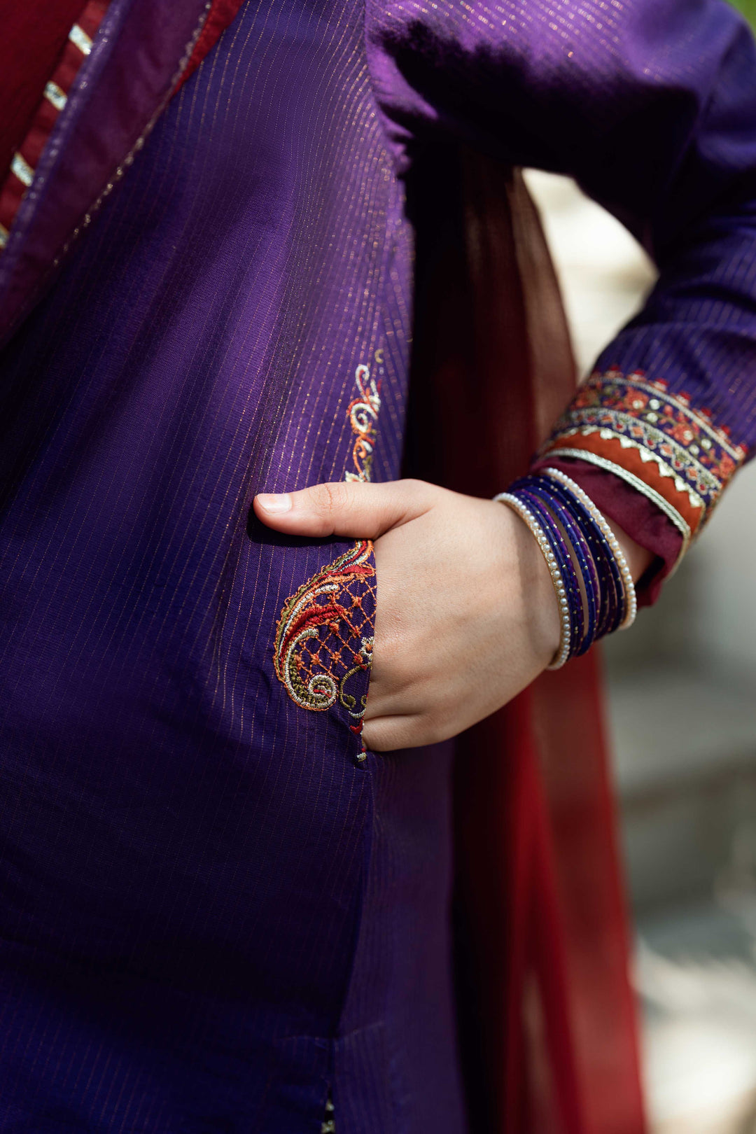 Omal by Komal Pret 3 Piece Cotton Susi Suit Bahaar - Festive Collection