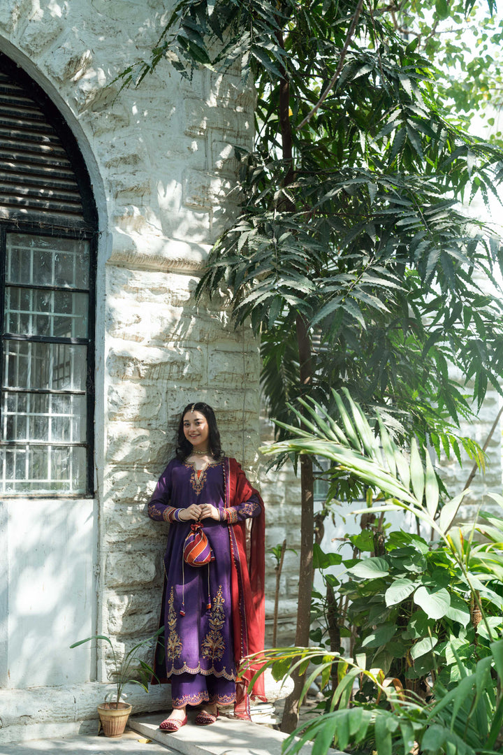 Omal by Komal Pret 3 Piece Cotton Susi Suit Bahaar - Festive Collection