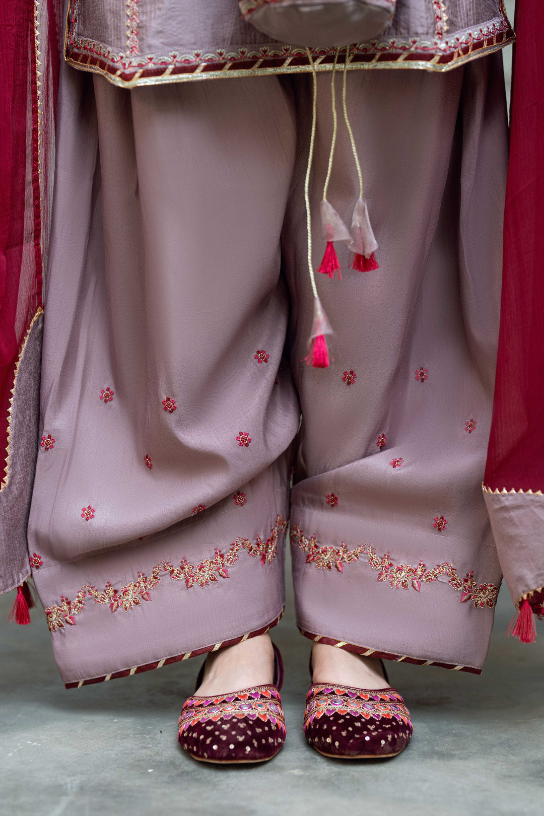 Omal by Komal Pret 3 Piece Cotton Susi Suit Khumar - Festive Collection