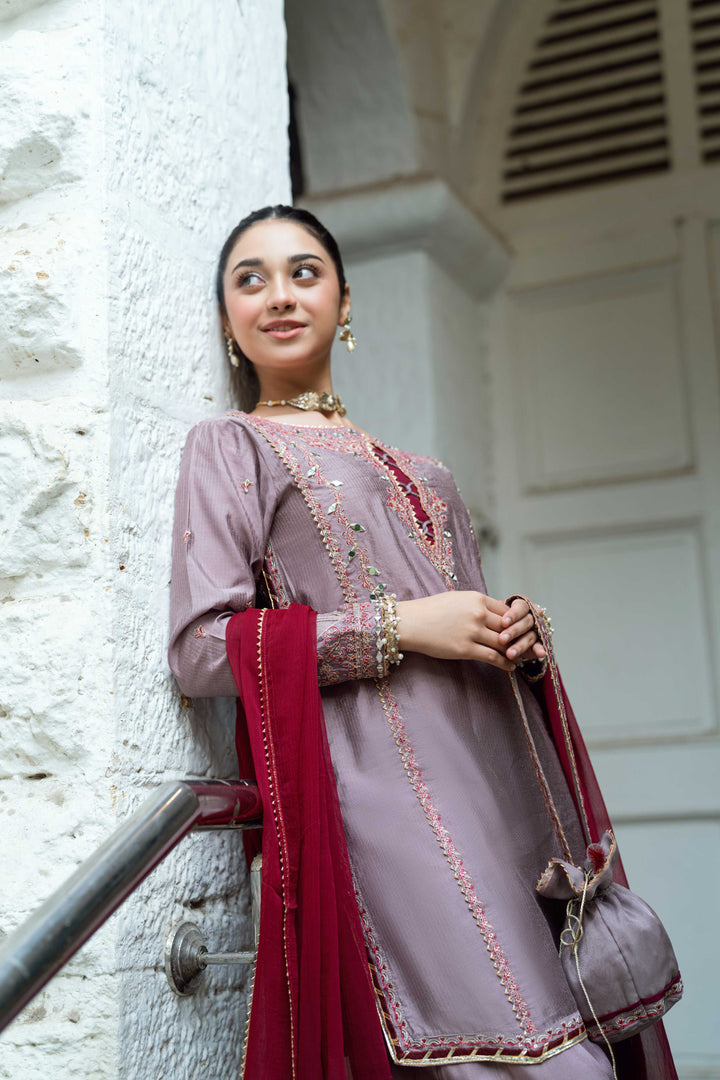 Omal by Komal Pret 3 Piece Cotton Susi Suit Khumar - Festive Collection