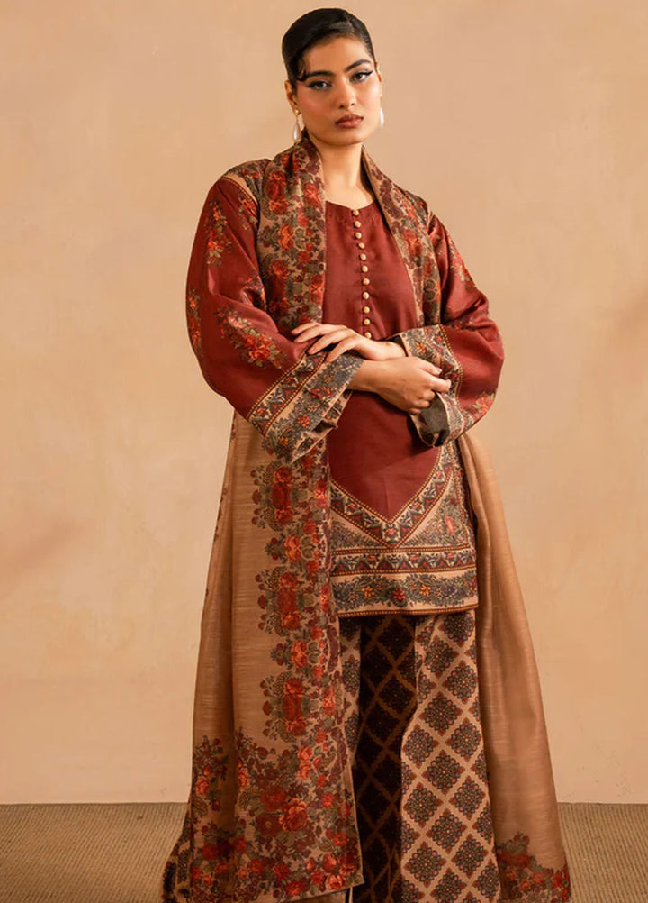 Retro by Maria Osama Khan Pret Printed Lawn 3 Piece Suit Berra