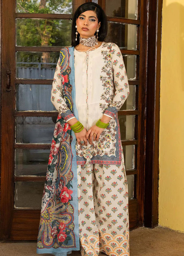 Retro by Maria Osama Khan Pret Printed Lawn 3 Piece Suit Jasmine