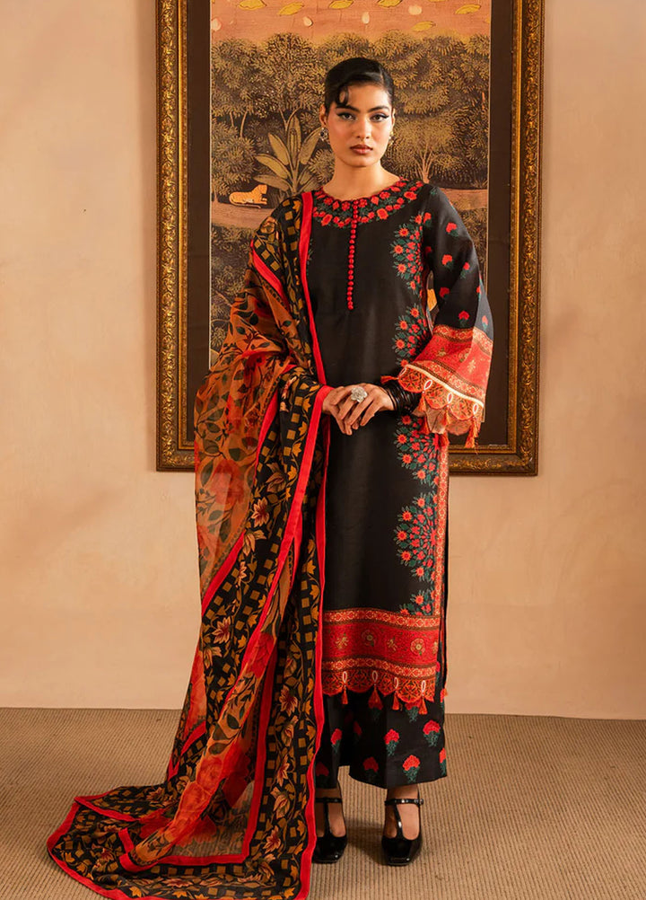 Retro by Maria Osama Khan Pret Printed Lawn 3 Piece Suit Raila
