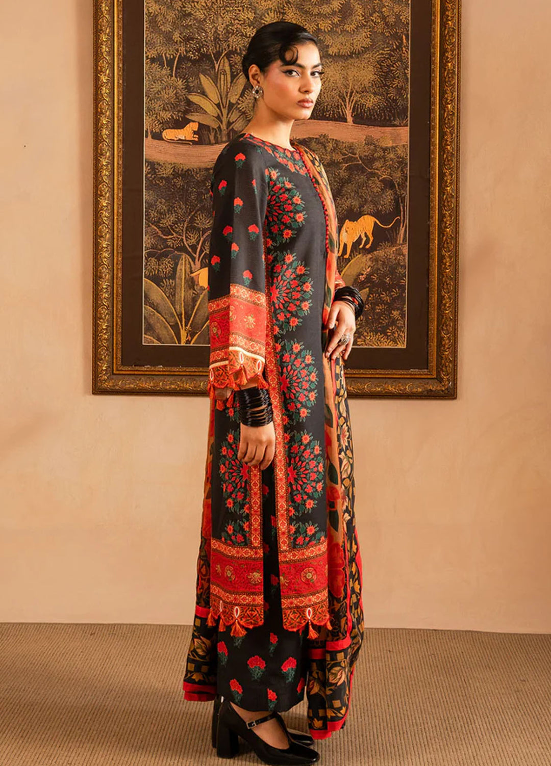 Retro by Maria Osama Khan Pret Printed Lawn 3 Piece Suit Raila