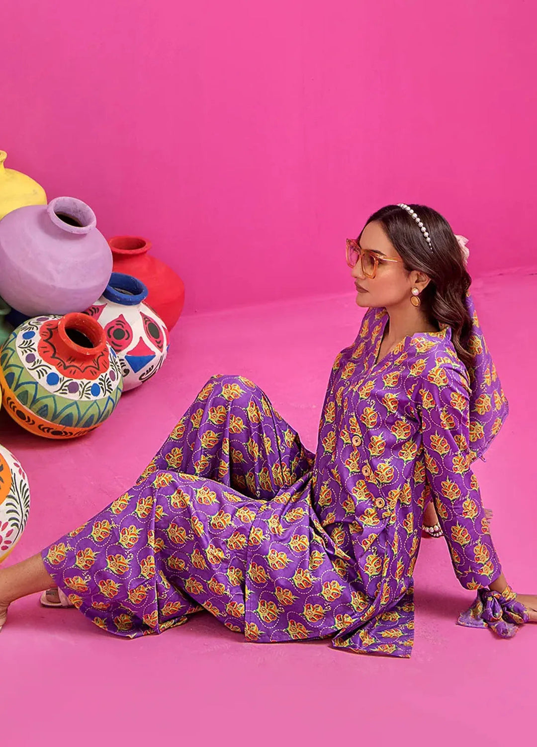 Retro Pret Printed Lawn 2 Piece Suit RBS10