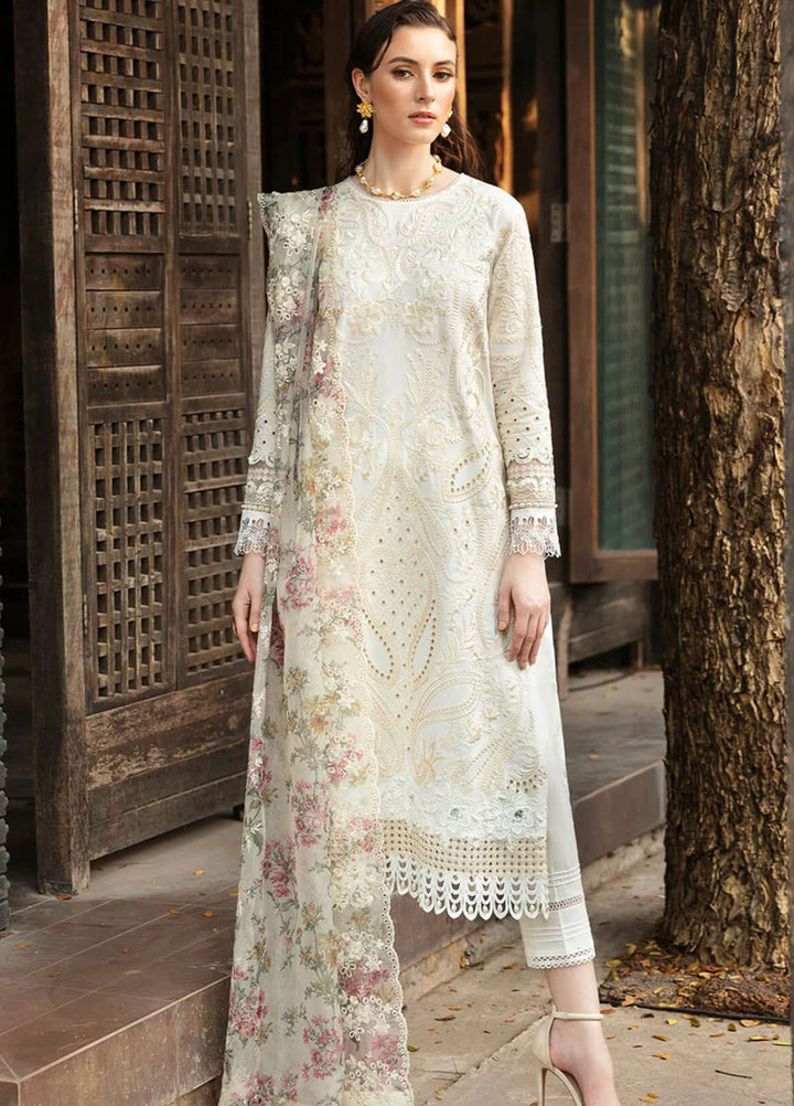 Reve By Serene Premium Embroidered Lawn Suit Unstitched 3 Piece SP24R SL-60 Sephora - Luxury Summer Collection