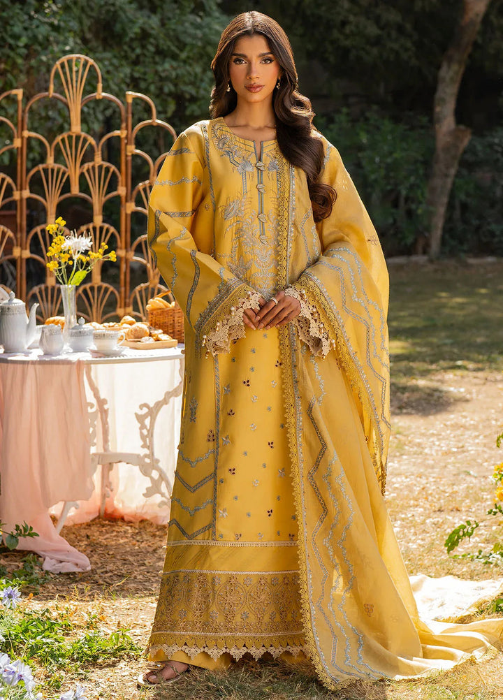 Reveerie by Florent Chikankari Lawn Suits Unstitched 3 Piece FL25RC FL-3A - Summer Collection
