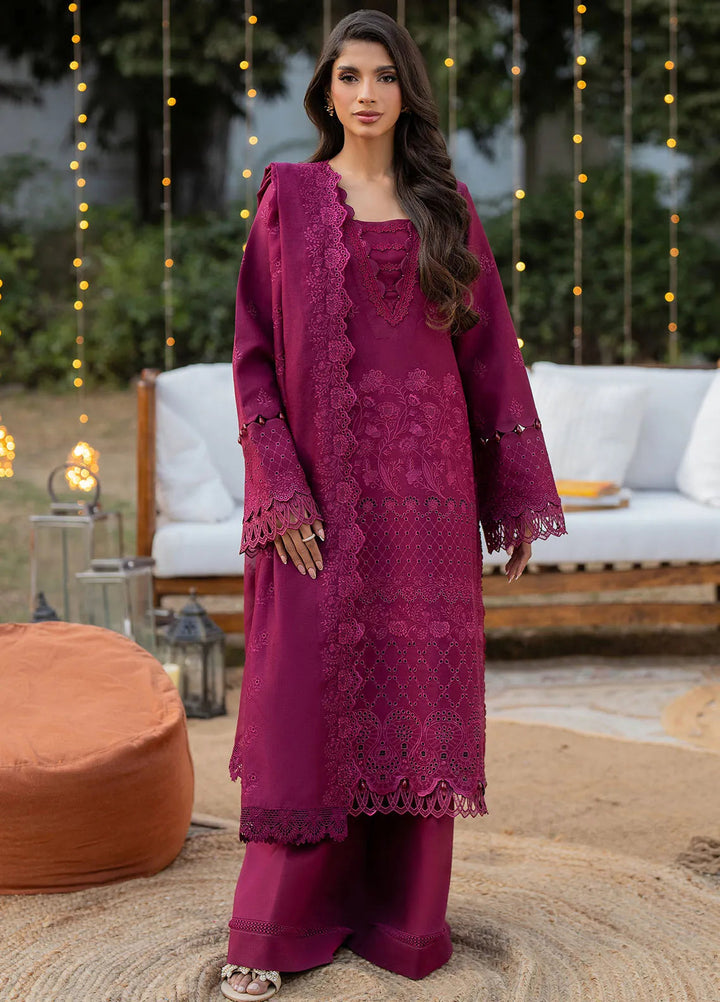 Reveerie by Florent Chikankari Lawn Suits Unstitched 3 Piece FL25RC FL-5A - Summer Collection