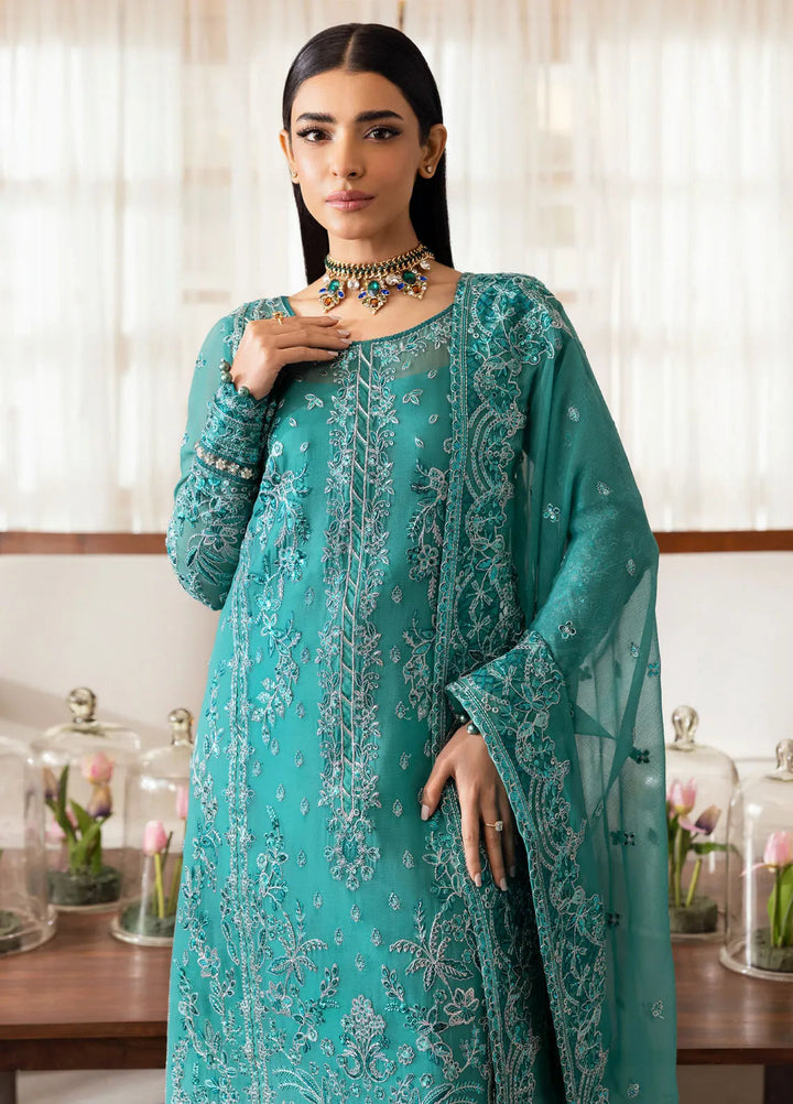 Reverie by Gulaal Embroidered Chiffon Suit Unstitched 4 Piece GL25R D-03 Miral - Formals Collection