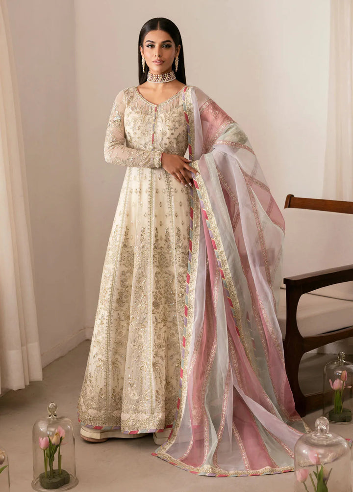 Reverie by Gulaal Embroidered Chiffon Suit Unstitched 4 Piece GL25R D-04 Chiragh - Formals Collection