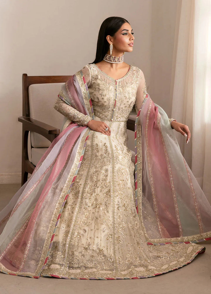 Reverie by Gulaal Embroidered Chiffon Suit Unstitched 4 Piece GL25R D-04 Chiragh - Formals Collection