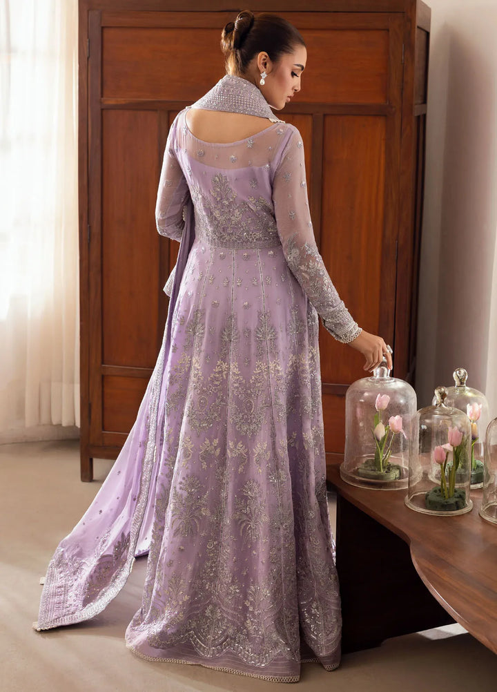 Reverie by Gulaal Embroidered Chiffon Suit Unstitched 4 Piece GL25R D-05 Pareesa - Formals Collection