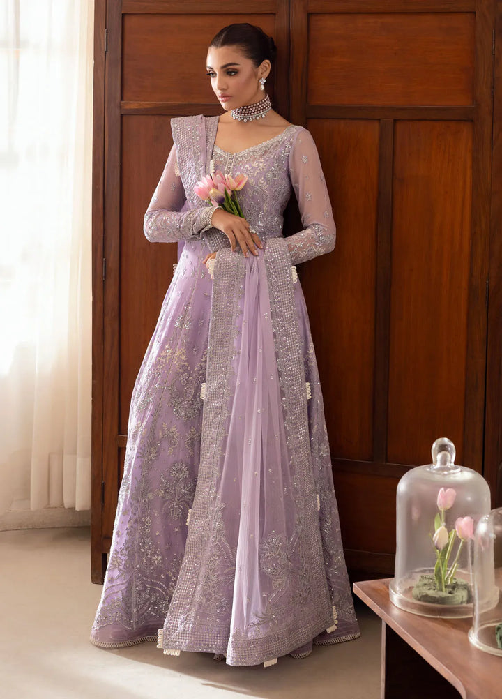 Reverie by Gulaal Embroidered Chiffon Suit Unstitched 4 Piece GL25R D-05 Pareesa - Formals Collection