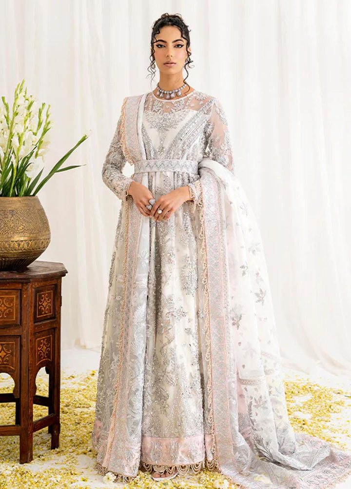 Reveur By Saffron Embroidered Organza Suits Unstitched 3 Piece SFR23RV SF-01 Levana - Luxury Collection