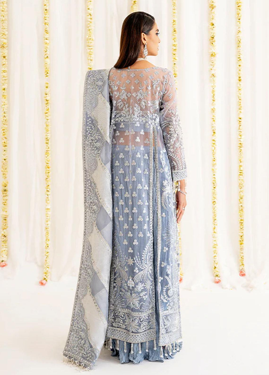 Reveur By Saffron Embroidered Organza Suits Unstitched 3 Piece SFR23RV SF-06 Esmeray - Luxury Collection