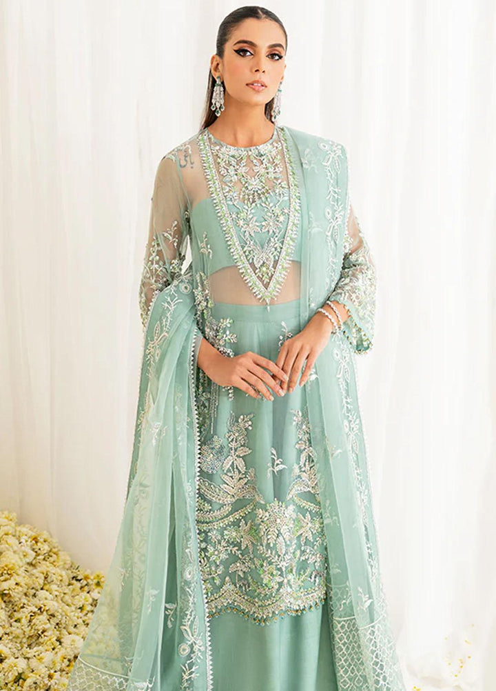 Reveur By Saffron Embroidered Organza Suits Unstitched 3 Piece SFR23RV SF-08 Aislin - Luxury Collection
