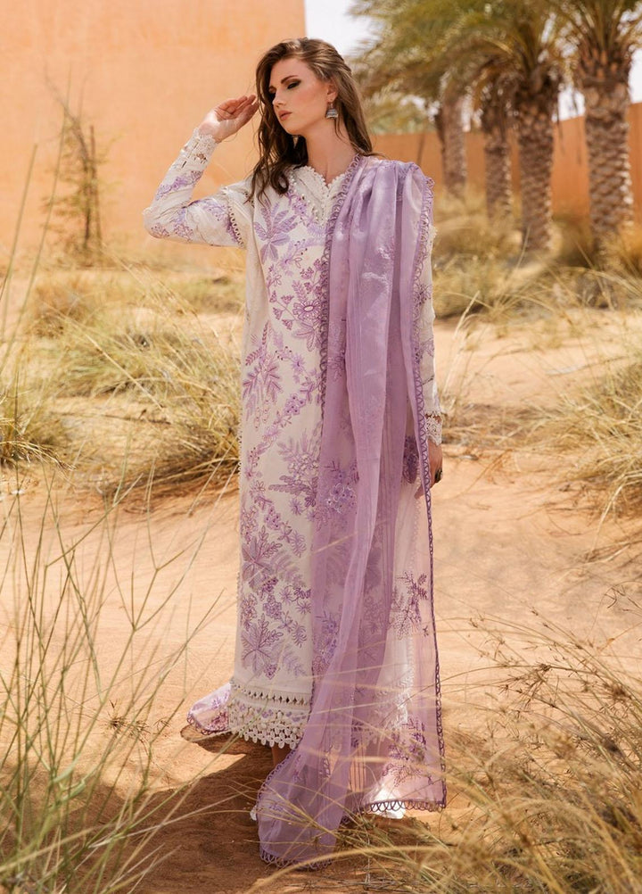 Rezene By Republic WomensWear Embroidered Lawn Suits Unstitched 3 Piece RW23R D-2B - Summer Collection