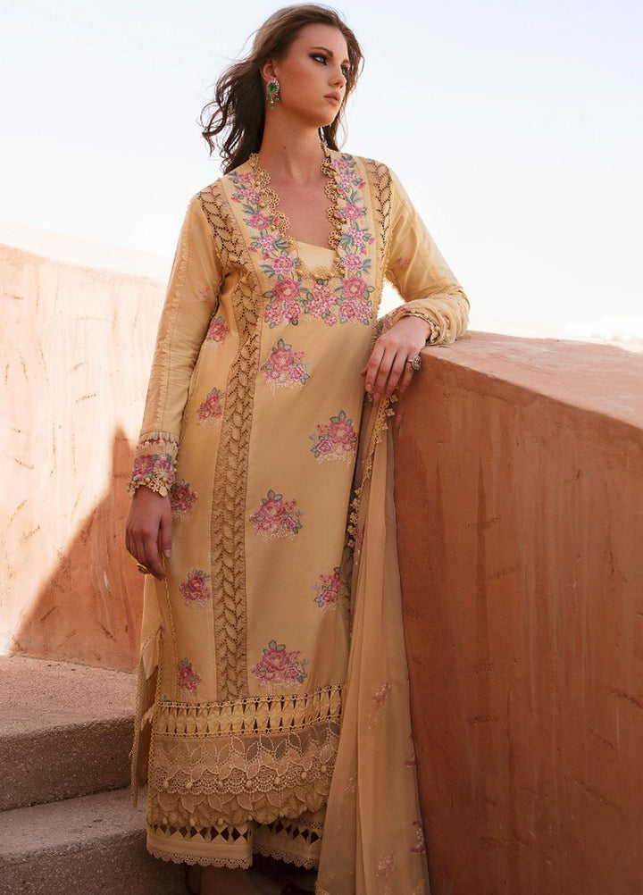 Rezene By Republic WomensWear Embroidered Lawn Suits Unstitched 3 Piece RW23R D-4B - Summer Collection