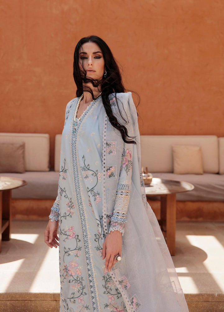 Rezene By Republic WomensWear Embroidered Lawn Suits Unstitched 3 Piece RW23R D-5B - Summer Collection