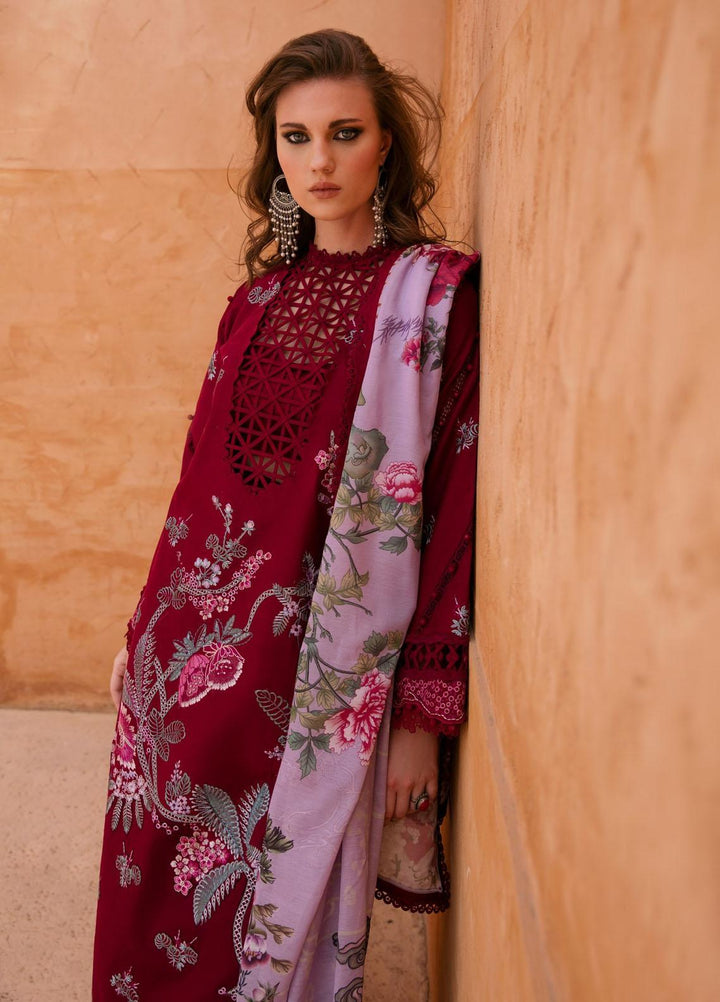 Rezene By Republic WomensWear Embroidered Lawn Suits Unstitched 3 Piece RW23R D-7B - Summer Collection