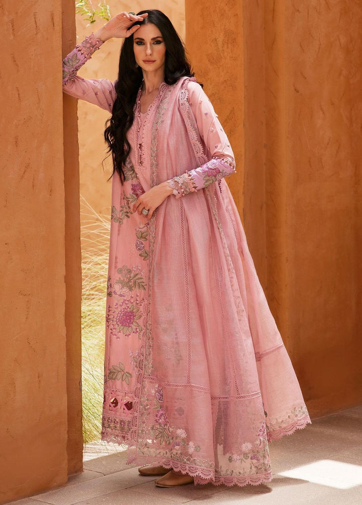 Rezene By Republic WomensWear Embroidered Lawn Suits Unstitched 3 Piece RW23R D-8B - Summer Collection