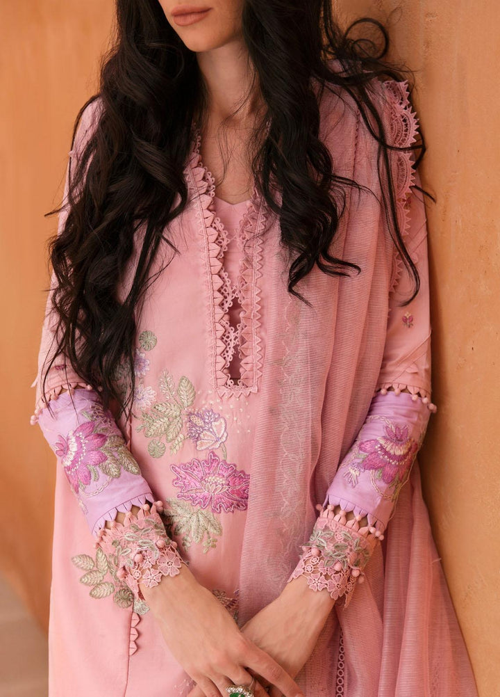 Rezene By Republic WomensWear Embroidered Lawn Suits Unstitched 3 Piece RW23R D-8B - Summer Collection