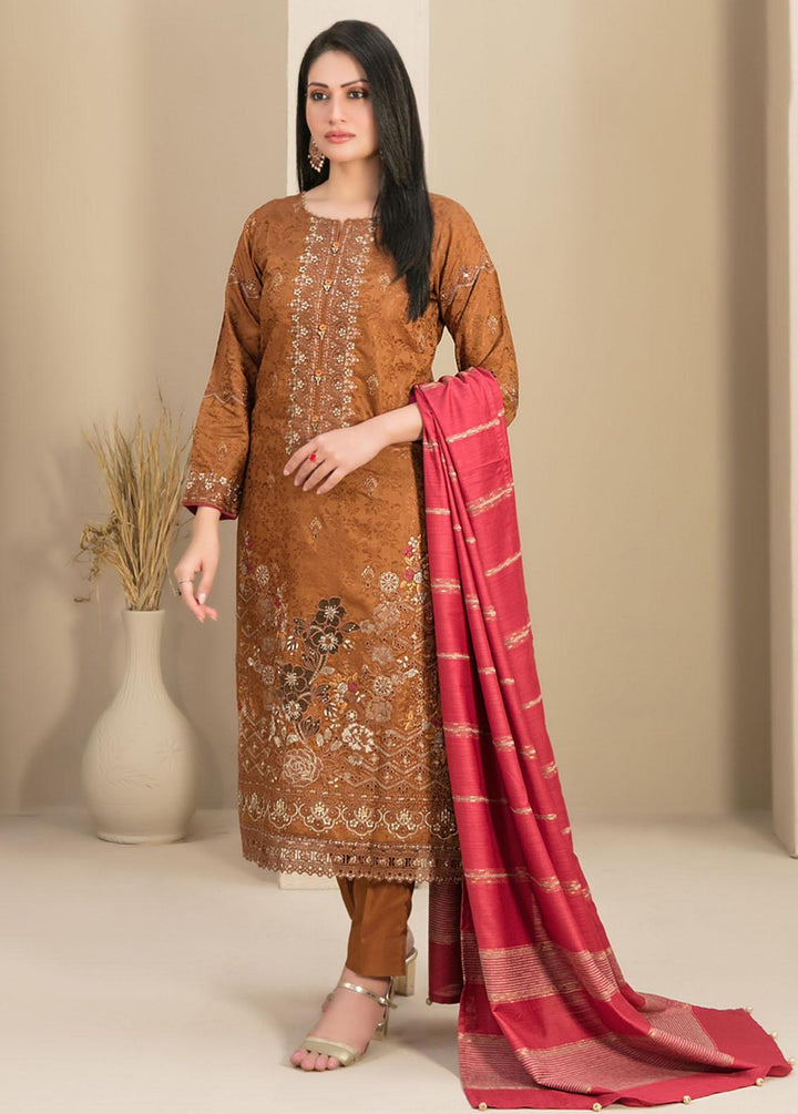 Rezma By Tawakkal Fabrics Embroidered Viscose Suits Unstitched 3 Piece TWF24R D-1133 - Formal Collection