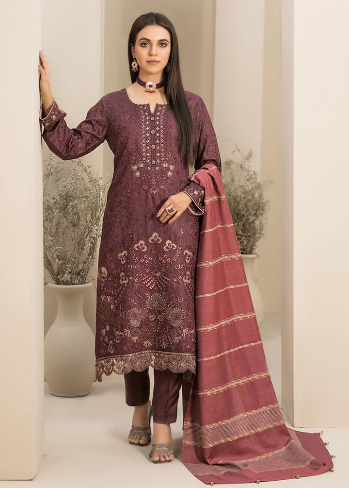 Rezma By Tawakkal Fabrics Embroidered Viscose Suits Unstitched 3 Piece TWF24R D-1136 - Formal Collection