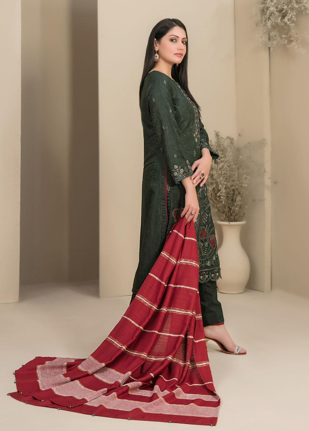 Rezma By Tawakkal Fabrics Embroidered Viscose Suits Unstitched 3 Piece TWF24R D-1137 - Formal Collection