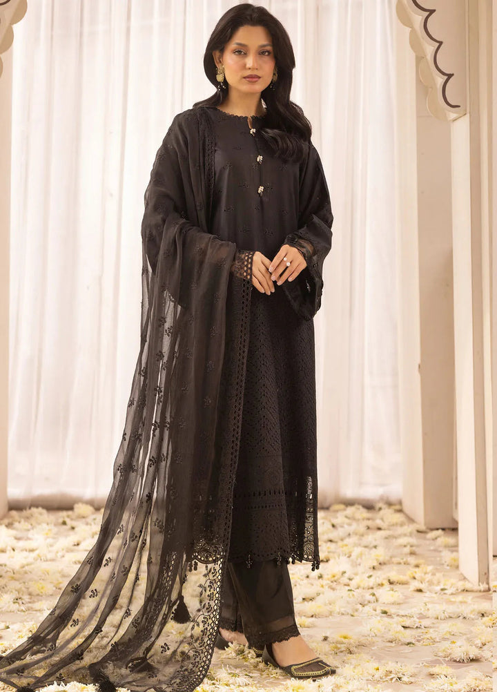 Riaz Arts Embroidered Lawn Suit Unstitched 3 Piece RA25MA D-01 - Summer Collection