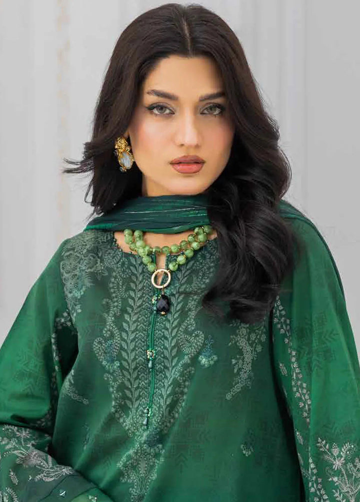 Riaz Arts Embroidered Lawn Suits Unstitched 3 Piece RA25LC AF-211 - Summer Collection