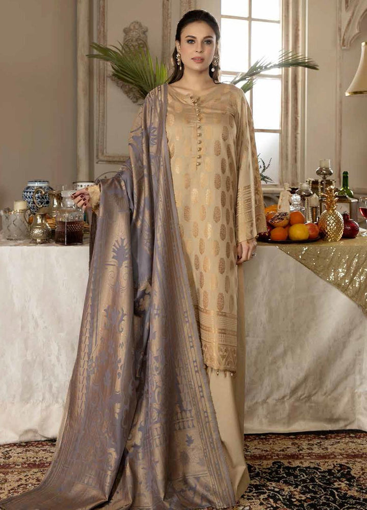 Riaz Arts Broshia Banarsi Lawn Suits Unstitched 3 Piece RA22SHN D-07 - Summer Collection