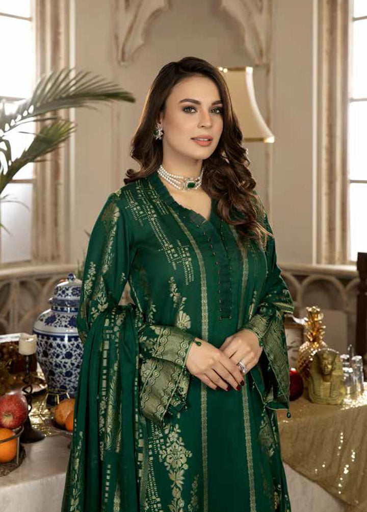 Riaz Arts Broshia Banarsi Lawn Suits Unstitched 3 Piece RA22SHN D-08 - Summer Collection