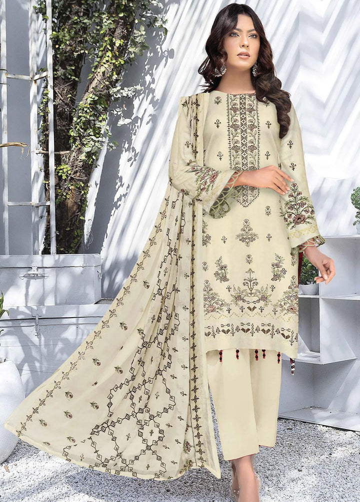 Rim Jhim By Insiya Clothing Embroidered Lawn Suits Unstitched 3 Piece INS23RJ Design 01 - Summer Collection