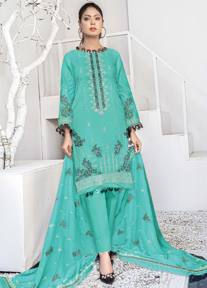Rim Jhim By Insiya Clothing Embroidered Lawn Suits Unstitched 3 Piece INS23RJ Design 02 - Summer Collection
