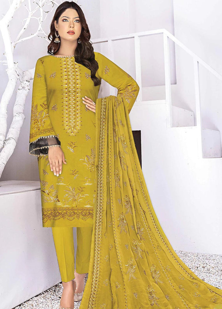 Rim Jhim By Insiya Clothing Embroidered Lawn Suits Unstitched 3 Piece INS23RJ Design 03 - Summer Collection