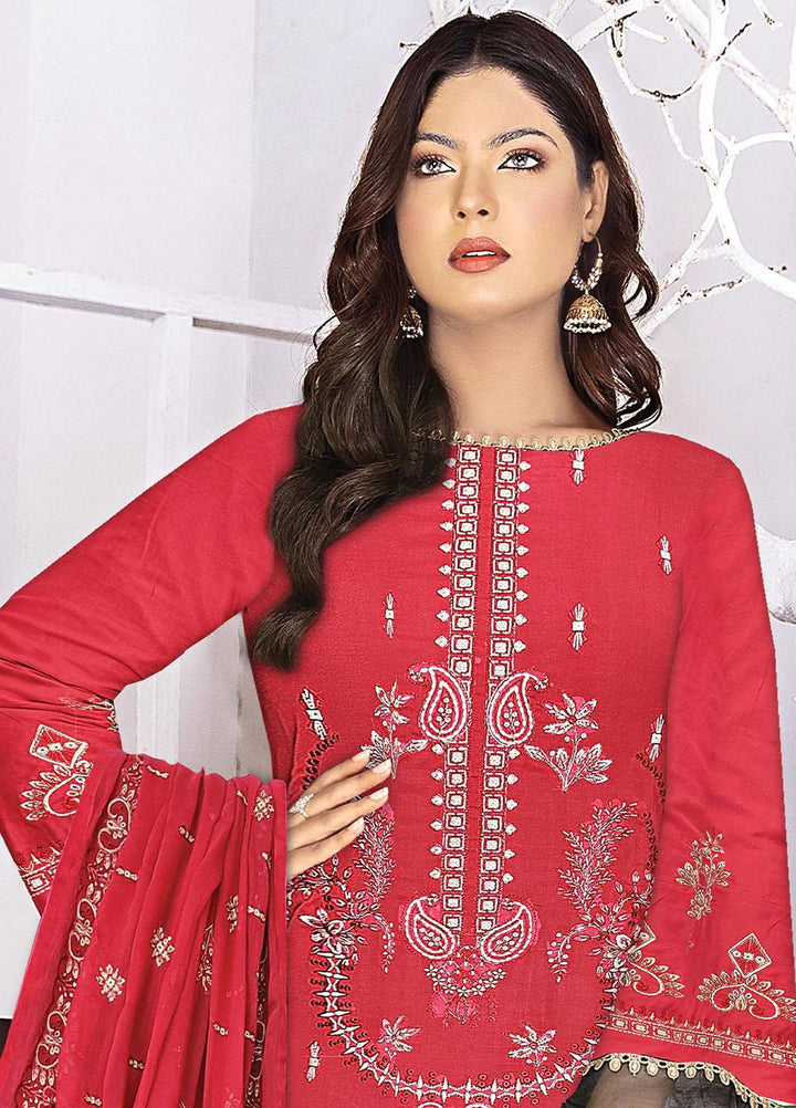 Rim Jhim By Insiya Clothing Embroidered Lawn Suits Unstitched 3 Piece INS23RJ Design 10 - Summer Collection