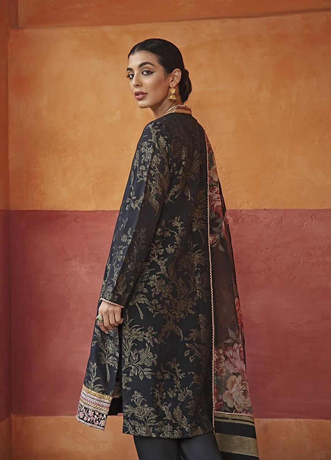 Rim Jhim by Cross Stitch Embroidered Cotton Jacquard Suits Unstitched 3 Piece CS21RJ GUL AASHNA-B - Luxury Collection