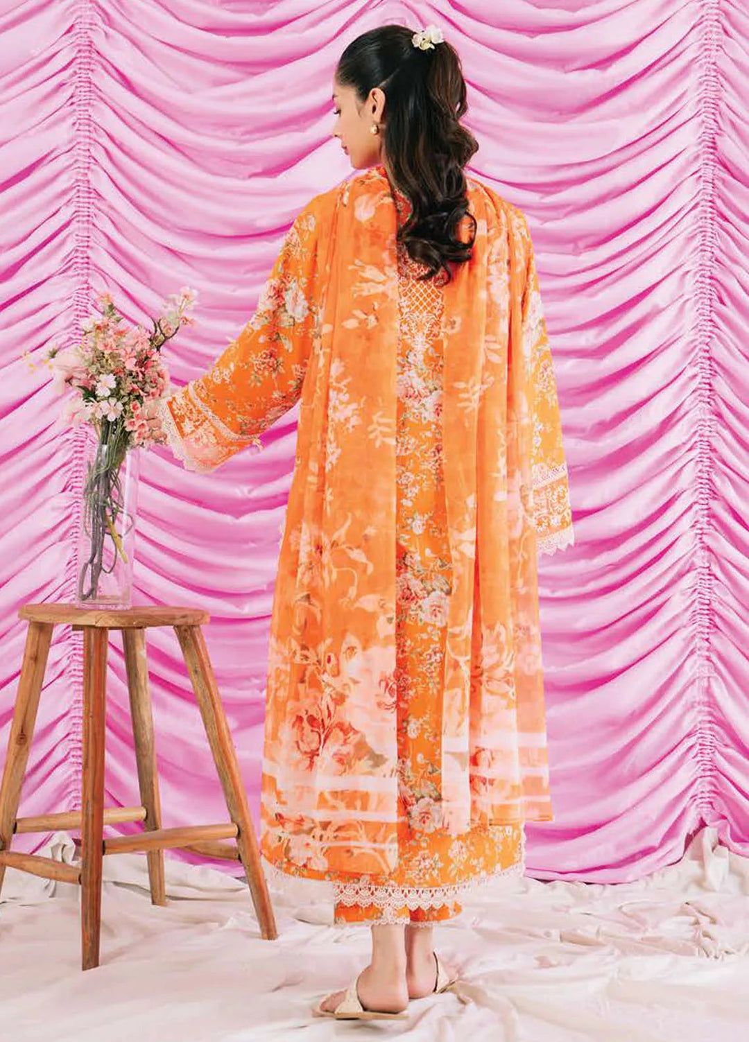 Rinesa By Ayzel Embroidered Lawn Suit Unstitched 3 Piece AAF24R D-02 Eli - Summer Collection