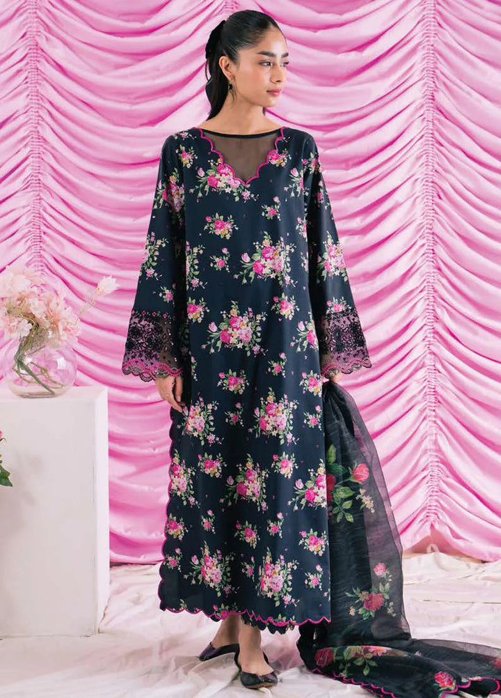 Rinesa By Ayzel Embroidered Lawn Suit Unstitched 3 Piece AAF24R D-03 Aria - Summer Collection