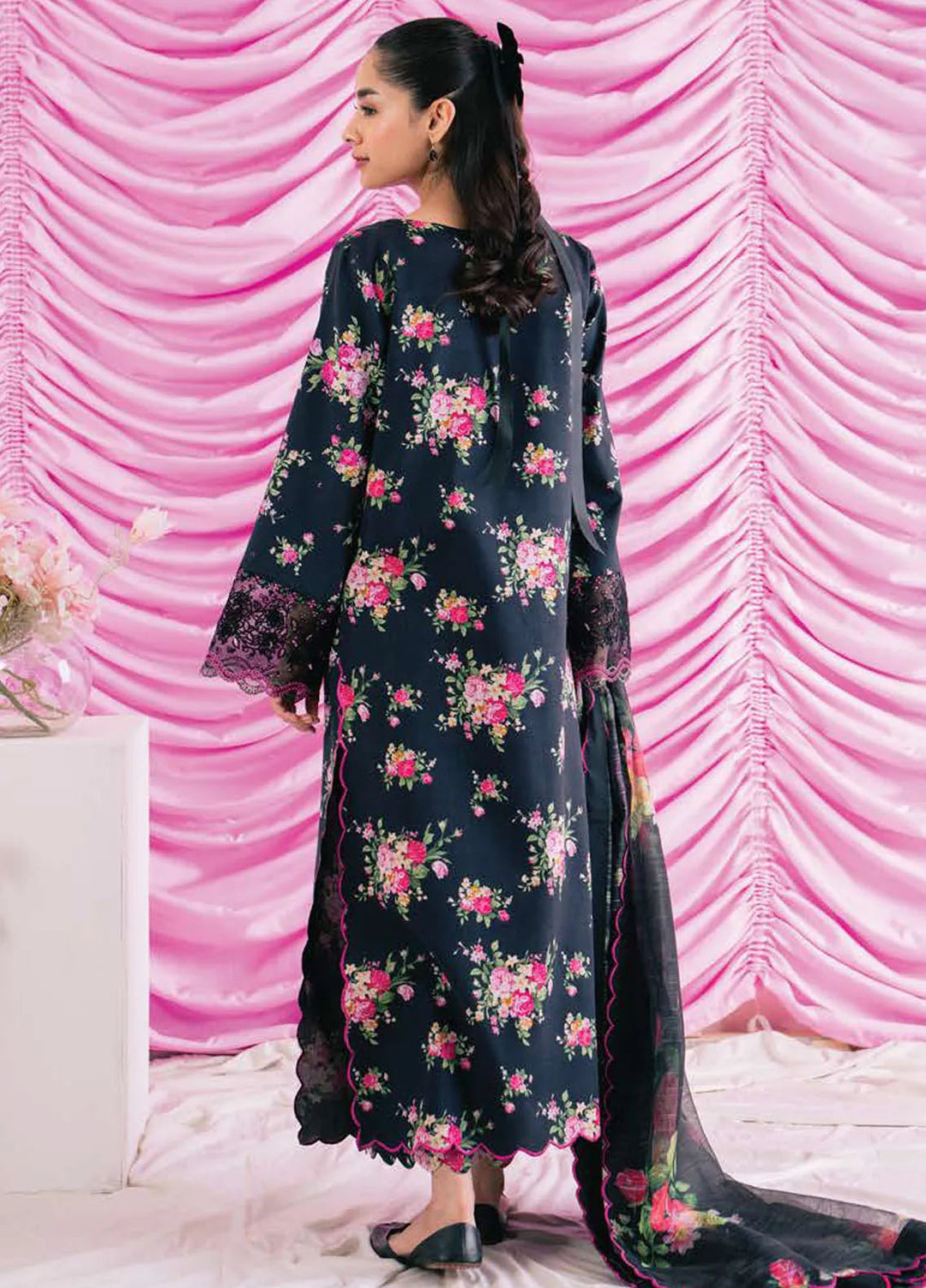 Rinesa By Ayzel Embroidered Lawn Suit Unstitched 3 Piece AAF24R D-03 Aria - Summer Collection