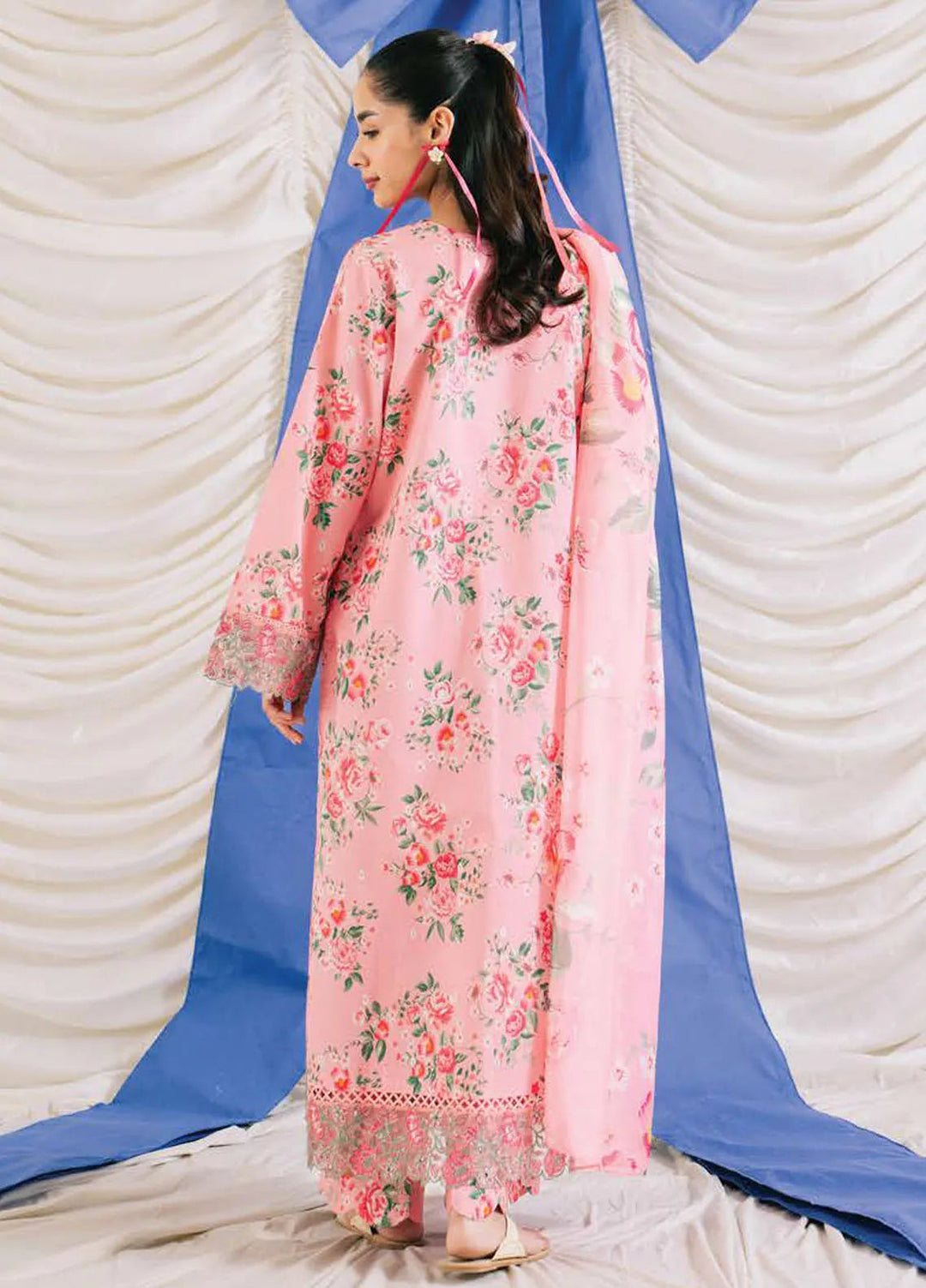 Rinesa By Ayzel Embroidered Lawn Suit Unstitched 3 Piece AAF24R D-04 Isla - Summer Collection