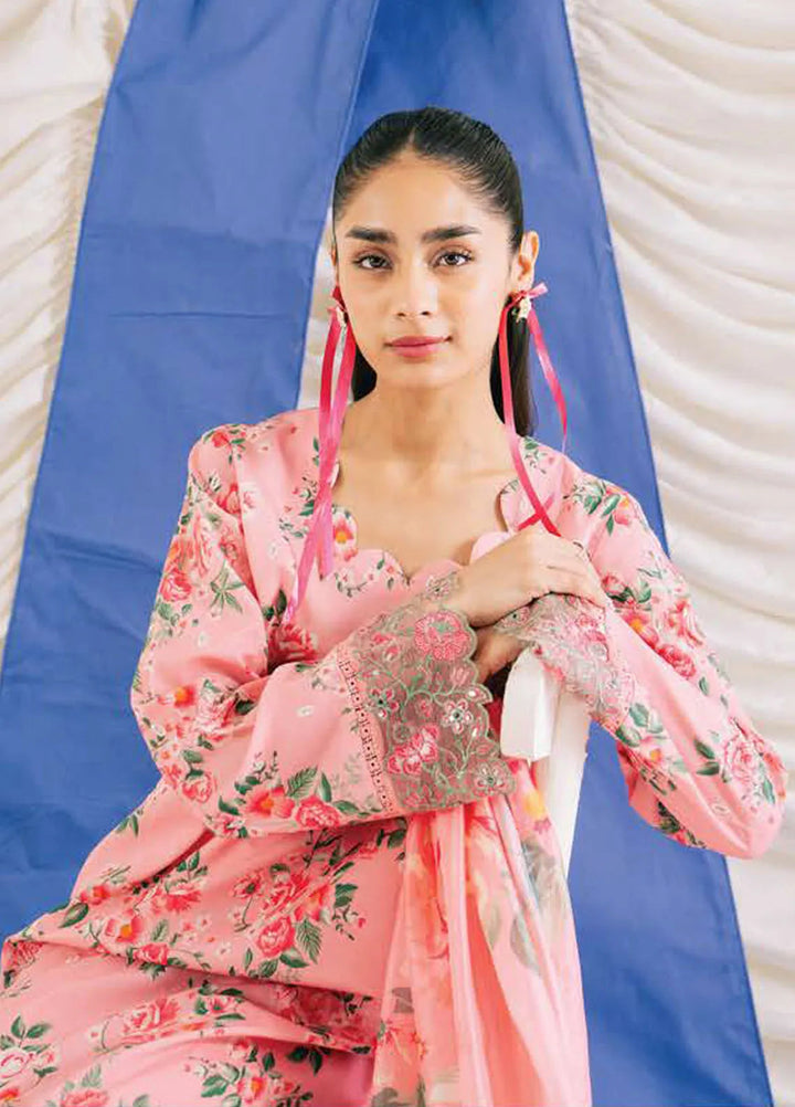 Rinesa By Ayzel Embroidered Lawn Suit Unstitched 3 Piece AAF24R D-04 Isla - Summer Collection