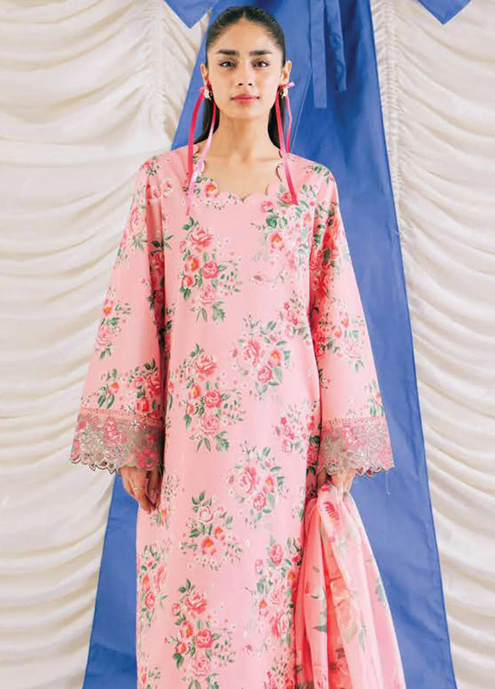 Rinesa By Ayzel Embroidered Lawn Suit Unstitched 3 Piece AAF24R D-04 Isla - Summer Collection