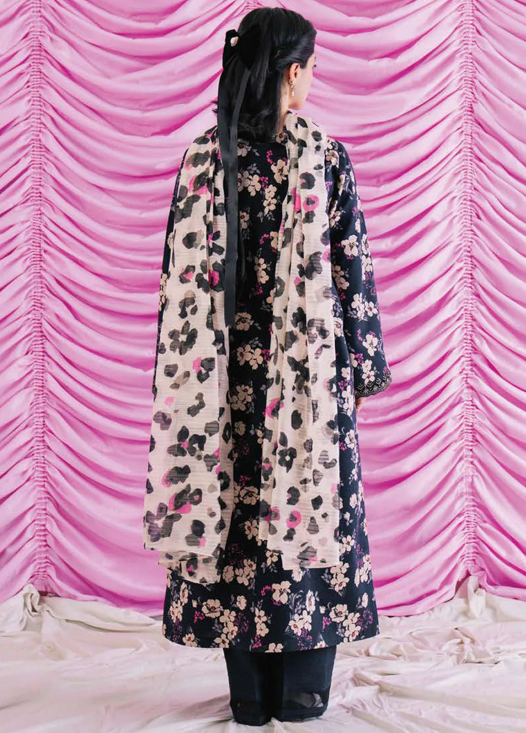 Rinesa By Ayzel Embroidered Lawn Suit Unstitched 3 Piece AAF24R D-07 Sena - Summer Collection