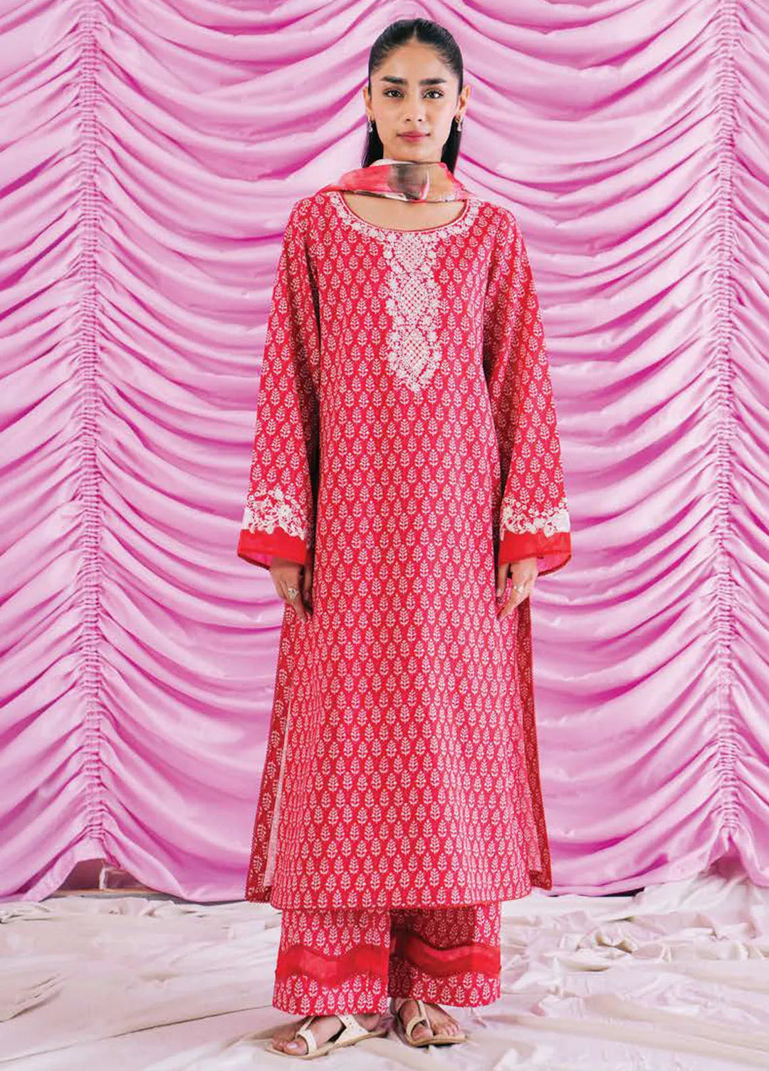 Rinesa By Ayzel Embroidered Lawn Suit Unstitched 3 Piece AAF24R D-08 Dina - Summer Collection