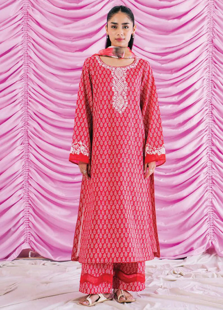 Rinesa By Ayzel Embroidered Lawn Suit Unstitched 3 Piece AAF24R D-08 Dina - Summer Collection