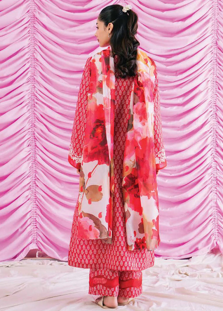 Rinesa By Ayzel Embroidered Lawn Suit Unstitched 3 Piece AAF24R D-08 Dina - Summer Collection