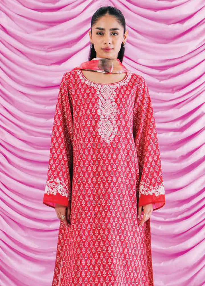 Rinesa By Ayzel Embroidered Lawn Suit Unstitched 3 Piece AAF24R D-08 Dina - Summer Collection